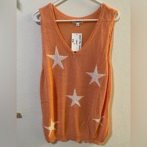Macaron Peach star tank LOT!